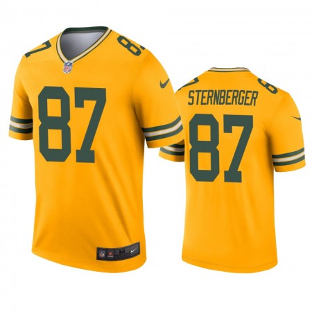 Miesten Green Bay Packers NFL Pelipaita Jace Sternberger 87 Kulta Inverted Legend